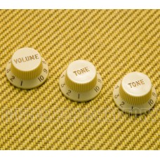 099-1369-002 Fender Strat Replacement Knobs Left Handed Aged 0991369002