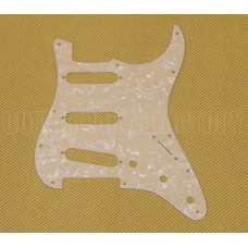 099-2140-000 Fender White Pearloid Standard Strat Pickguard 0992140000