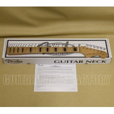 099-2202-920 Fender Roasted Jazzmaster Neck Black Block Inlays 22 Medium Jumbo Frets 9.5" Radius Maple Modern C Shape 0992202920