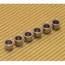 099-4917-000 6 Fender American Guitar Chrome Telecaster Body String Ferrules 0994917000