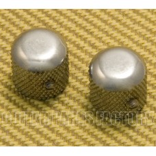 099-7211-000 Fender Road Worn Chrome Telecaster Guitar Dome Knobs (2 knobs) 0997211000