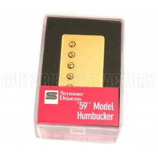 11101-05-Gc4c Seymour Duncan '59 Bridge Humbucker Gold Cover SH-1b