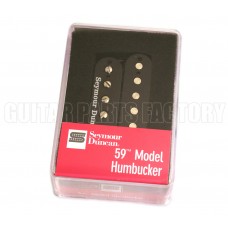 11101-05-NH Seymour Duncan Slanted Black Nighthawk Humbucker Pickup SH-1b