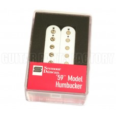 11101-05-W4c Seymour Duncan White SH-1b'59 4-Conductor Humbucker Pickup