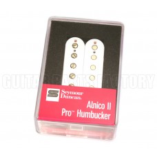 11104-01-W Seymour Duncan Alnico II Pro Neck Guitar Humbucker White APH-1n 