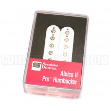 11104-05-W Seymour Duncan Alnico II Pro Bridge Guitar Humbucker White APH-1b  