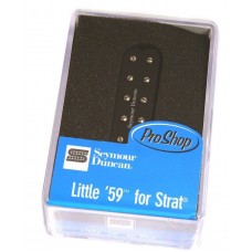 11205-21-B Seymour Duncan Little '59 Neck/Mid Black Strat Guitar Pickup SL59-1n