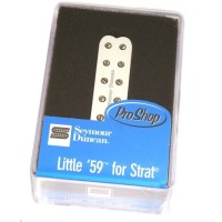 11205-22-W Seymour Duncan Little '59 Bridge Guitar Pickup Strat White SL59-1b 11205-22-W Seymour Duncan Little '59 Bridge Guitar Pickup Strat White SL59-1b