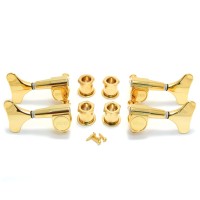 144G Grover 2+2 Sealed Mini Series Gold Bass Tuners