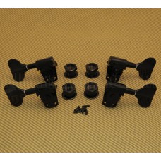 145BC Grover Titan 2+2 Black Bass Tuners