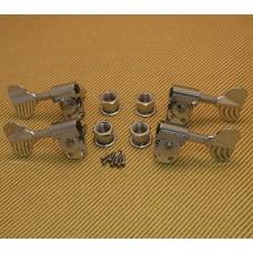 145C Grover Titan Chrome Bass Tuners for 2+2 Headstock