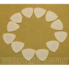 198-7346-800 (12) Genuine Fender Dura-Tone 346 Shape Picks Olympic White 1987346800