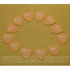 198-7346-850 (12) Genuine Fender USA Dura-Tone .84 346 Shape Picks Butterscotch Blonde 1987346850