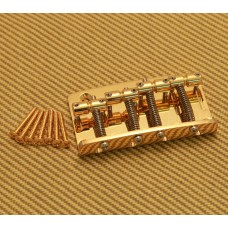 203B-4 Gold Gotoh Bass Bridge 4-Strings Precision Jazz for Fender P Jazz Bass