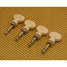 3W Grover Champion Junior White Button Ukulele Tuners