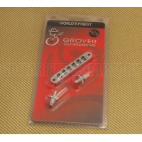 520C Grover Chrome Nashville Guitar Bridge Retrofit USA Gibson 520C Grover Chrome Nashville Guitar Bridge Retrofit USA Gibson