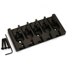 5A500BB-750 Hipshot A Series 5 String Bass Bridge Black Plated Brass