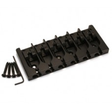 5A600BB-708 Hipshot A Series Black 6-String Bass Bridge
