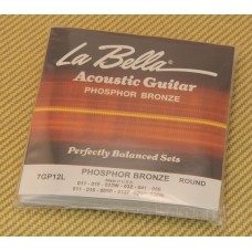 7GP12L La Bella Acoustic Guitar 12 String