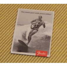 910-0248-000 Fender Guitar Surfer Guy Magnet 1960's Design Bob Perine 9100248000
