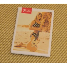910-0249-000 Fender Guitar Old School Polka Dot Bikini Girl Magnet 9100249000
