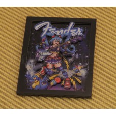910-0310-000 Fender Guitar Anime Princess 3D Magnet 9100310000