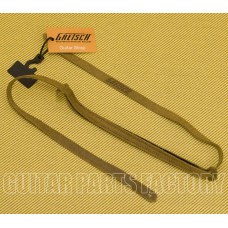 922-0080-101 Gretsch G Brand Logo Suede Brown Leather Mandolin Strap 9220080101