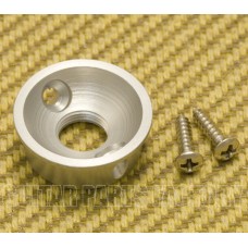 AP-5270-011 Satin Chrome Retrofit Socket Jack plate for Telecaster