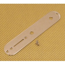 AP-TBN Economy Nickel Control Plate for Tele Guitar