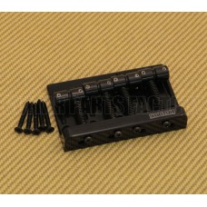 BB-0356-003 Gotoh 201 Series Black Bass Bridge for Fender 5 hole