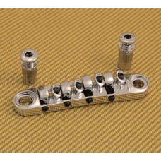 BB-TOM-C Chrome Tunematic Bridge for 4-String Bass w/ Studs