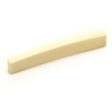 BN-0205-000 Curved Bottom Bone Guitar Nut Blank
