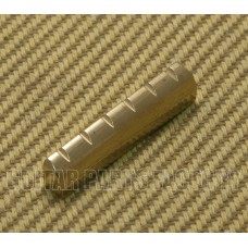 BN-0833-008 (1) Raw Brass 1-11/16" Slotted Nut for Gibson® Guitar