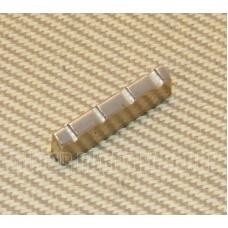 BN-6040-BRASS Brass Slotted 4-String Bass Nut 40mm