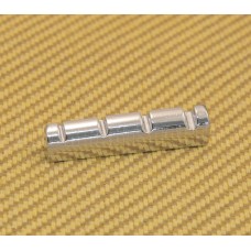BN-N3CR-C Brass 43mm Slotted Polished Chrome 4-String Bass Nut