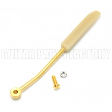 BP-2010-002 Vintage Style Gold Trem Arm for Gibson Lyre Vibrato