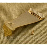 DJGTPG WD Gold Vintage Style Diecast Jazz Guitar Non-hinged Tailpiece DJGTPG WD Gold Vintage Style Diecast Jazz Guitar Non-hinged Tailpiece
