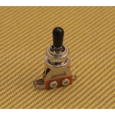 EP-0066-000 Short Straight Shorty 3-Way Toggle Switch Black Tip