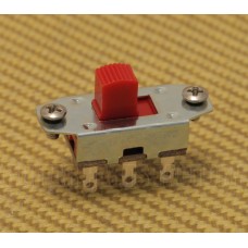 EP-0260-026 On-On Red Button Slide Switch for Fender Jaguar/Jazzmaster Guitar 