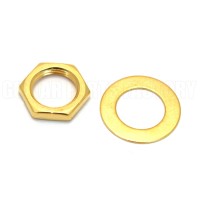 EP-0654-002 Gold Nut & Dress Washer for Switchcraft  Jacks