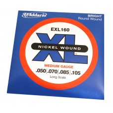 EXL160 D'Addario XL Bass Strings .050-.105