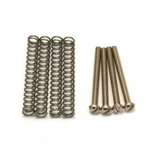 GS-3012-001 (4) Slotted Mounting Screws/Springs USA/Gibson Humbucker Pickups