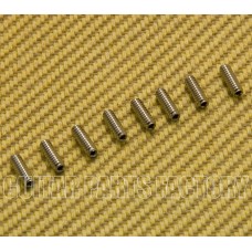 GS-3384-005 (8) Stainless Bridge Height Screws for Telecaster