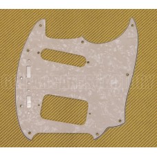 JGS-1228 WD Pearloid 3-Ply Jag-Stang Pickguard WP/B/W