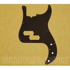 PBA-401T WD Custom Pickguard For Fender American Standard Precision Bass Black Thin 1-Ply 13-Hole