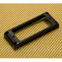 PC-018BK Black Flat Bottom Mini Humbucker Plastic Ring PC-018BK Black Flat Bottom Mini Humbucker Plastic Ring