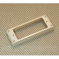 PC-018C Cream Flat Bottom Mini Humbucker Plastic Ring PC-018C Cream Flat Bottom Mini Humbucker Plastic Ring