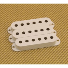 PC-0406-025 (3) White Pickup Covers for Strat 52mm