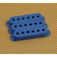 PC-0406-027 (3) Blue pickup covers for strat 52mm