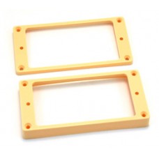 PC-0733-028 Cream curved bottom humbucker rings